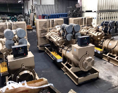 东南亚某金矿项目（康明斯配4001老百汇net10台1000KW发电机）